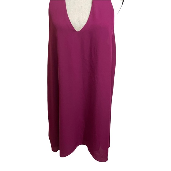 Lulus  womens dress size Large mock neck v neck cutout swing style keyhole - Picture 5 of 14